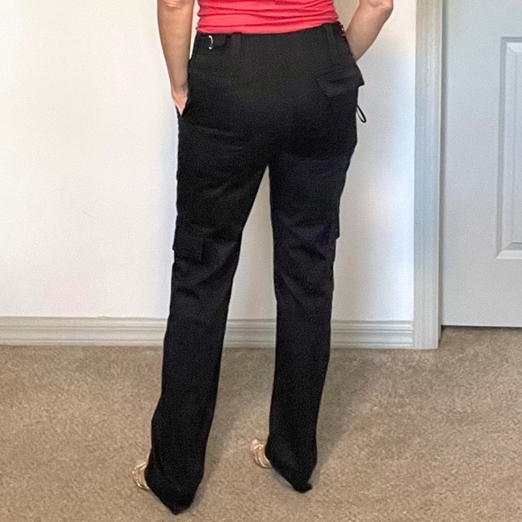 Louis Vuitton Women's Black Cargo Trousers - Picture 4 of 13